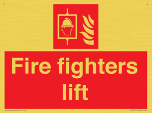 Fire fighters lift